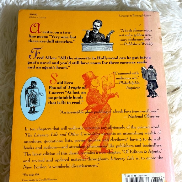 The Literary Life and Other Curiosities by Robert Hendrickson EUC - Picture 4 of 9